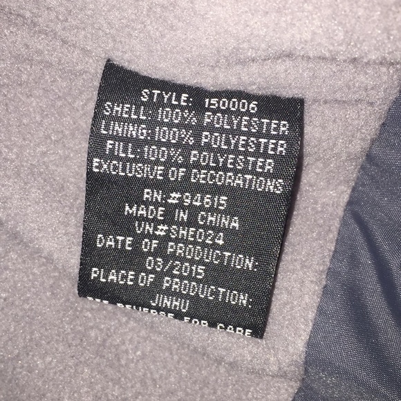 NEW HAWKE & CO “Sharkskin” Puffer Jacket-12 M - Picture 5 of 5